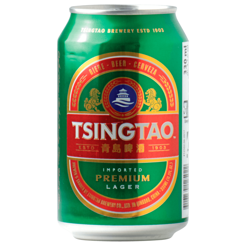Tsingtao Premium Lager 0,33l
